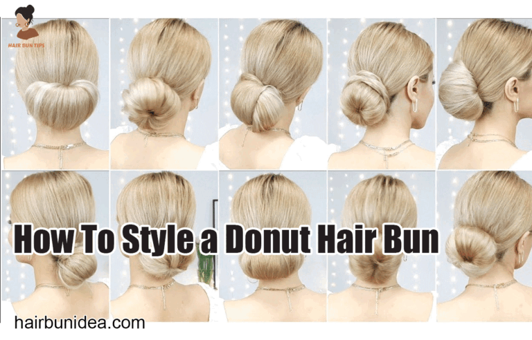 How To Style a Donut Hair Bun
