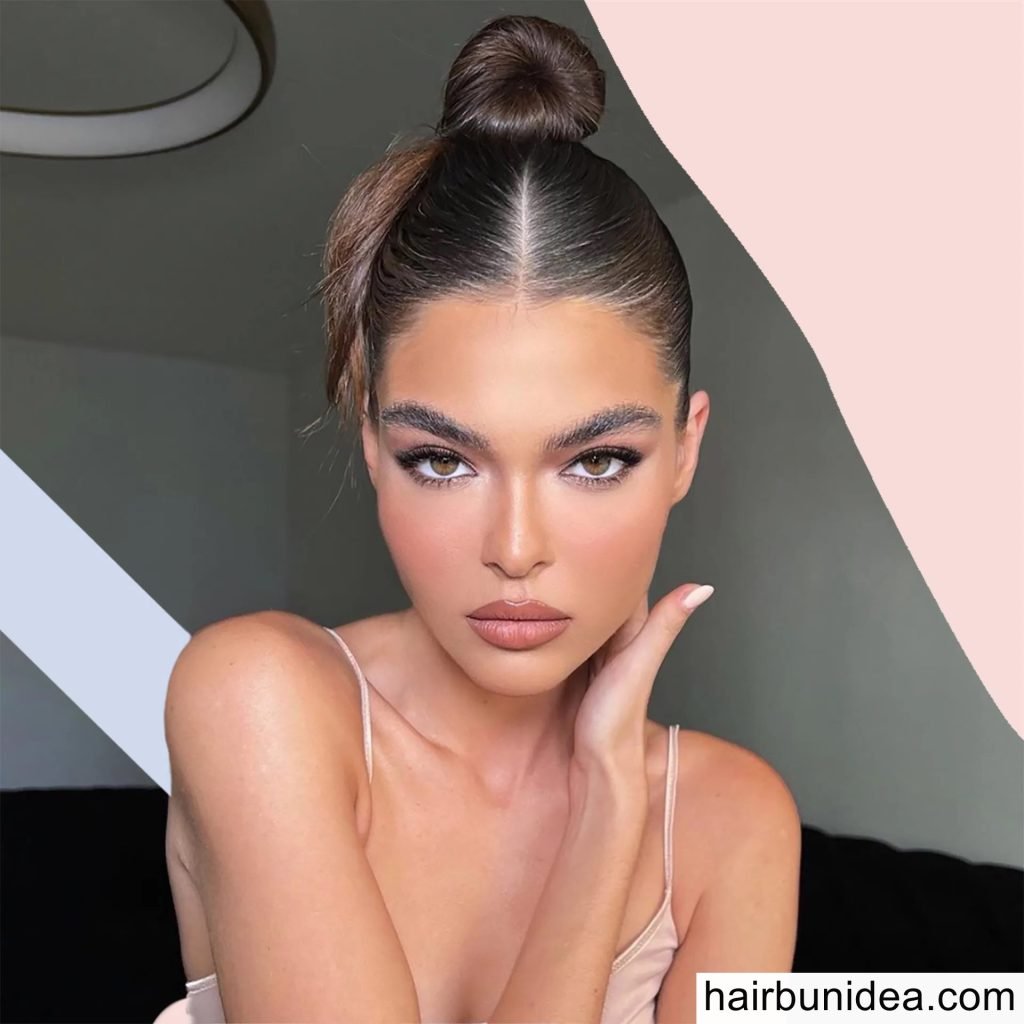 Trending Curly Hair Buns in 2022- Curly Hair Bun