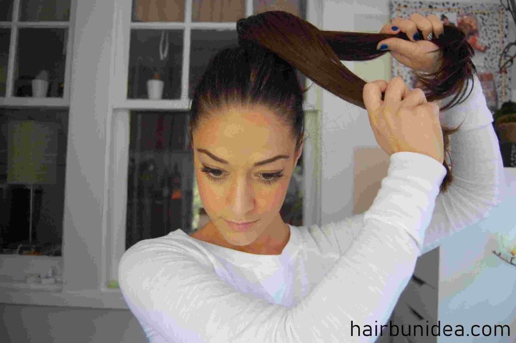 How To Style a Donut Hair Bun