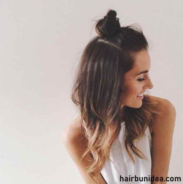 Easy Hair Bun Tutorial You Can Do At Home