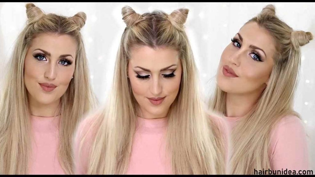 Halloween Hair Bun Ideas For Kids