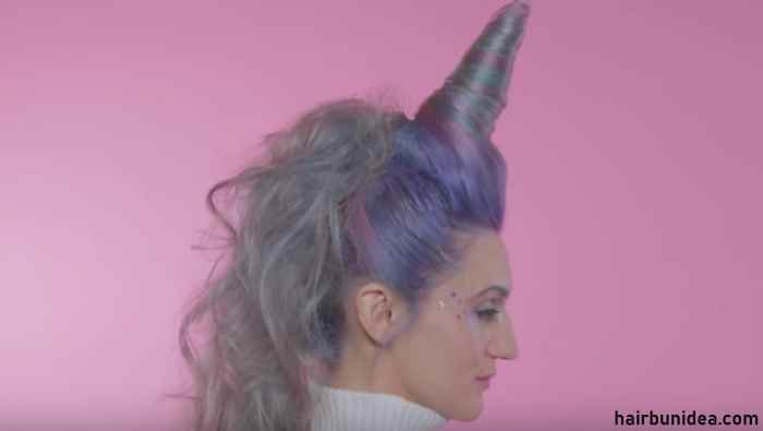 Halloween Hair Bun Ideas For Kids